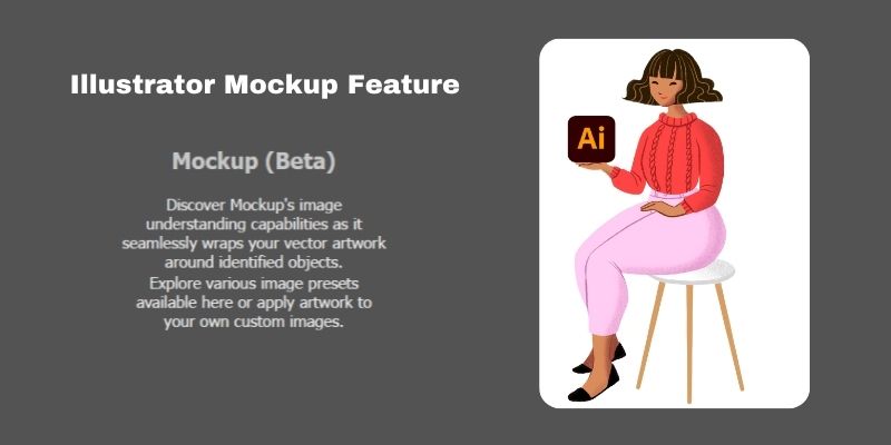 AI Mock-up feature in Adobe Illustrator (Beta)